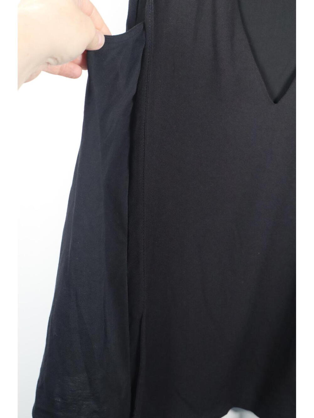 Massimo Dutti black sleeveless top size Large - Picture 2 of 7